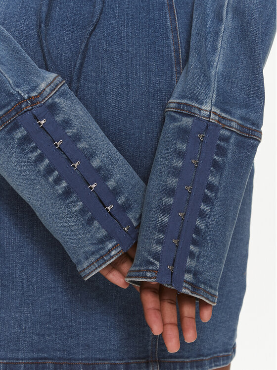 ROTATE ROTATE Дънкова рокля 1119351826 Син Slim Fit