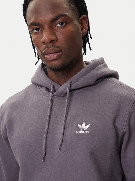 adidas adidas Pulóver Trefoil Essentials JW1063 Szürke Regular Fit