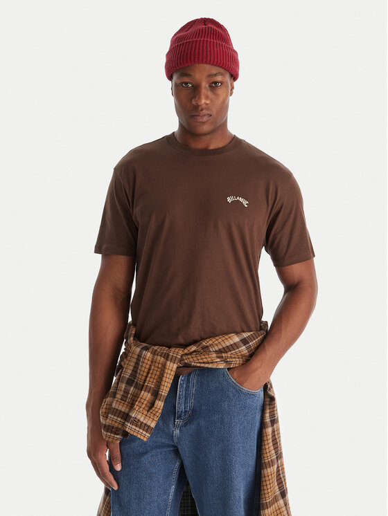 Billabong Billabong T-Shirt Arch Crew SS EBYKT00100 Braun Regular Fit