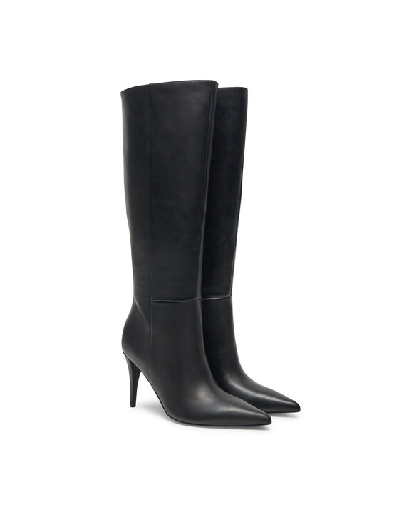 Guess Guess Μπότες Sleigh FLFSLE LEA11 Μαύρο