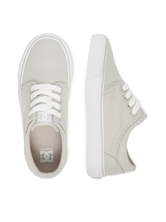 DC Shoes DC Shoes Tenisky CEOWB-LEA-ZL-DC001-CH Sivá