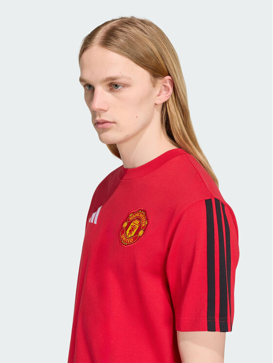 adidas adidas Koszulka techniczna Manchester United DNA Czerwony Regular Fit