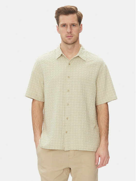 Férfi Jack & Jones Ing, Méret: XL, Zöld, Dobby 12277184