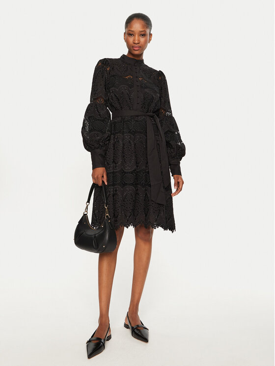 Bruuns Bazaar Bruuns Bazaar Rochie de zi Chanella BBW4159 Negru Loose Fit