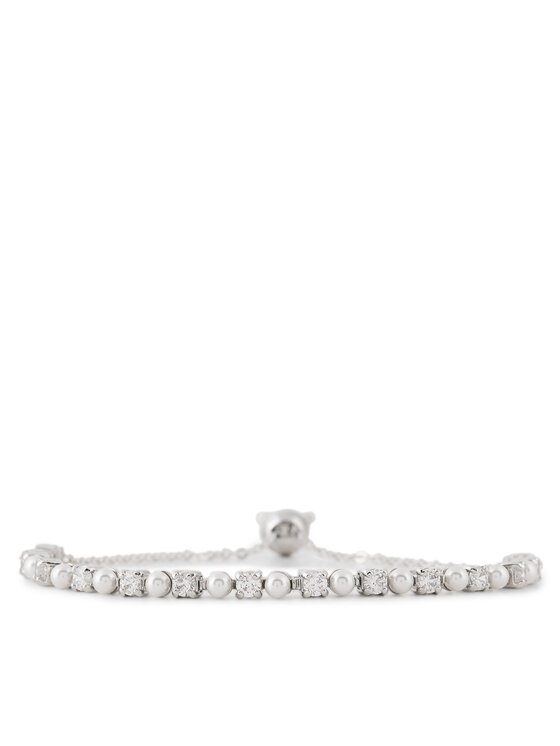 Swarovski Swarovski Apyrankė Matrix 5689633 Sidabrinė