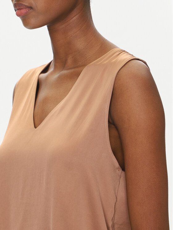 ViCOLO ViCOLO Блузка TD0765 Коричневий Regular Fit