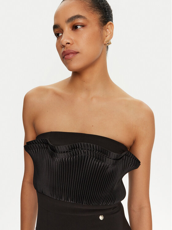 Rinascimento Rinascimento Rochie de seară CFC0019749002 Negru Regular Fit