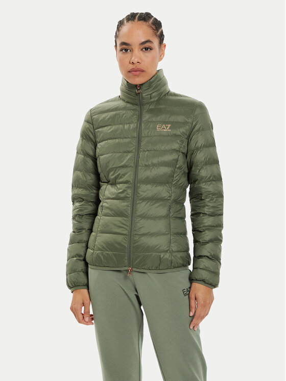 EA7 Emporio Armani Prechodná bunda 6DTB28 TNGPZ 0811 Zelená Regular Fit