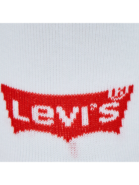 Levi s Set di 3 paia di calzini corti da donna 701224672 Bianco