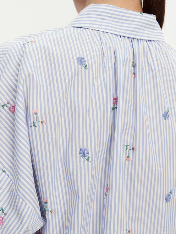 Weekend Max Mara Weekend Max Mara Koszula Gilly 2515111132 Błękitny Relaxed Fit