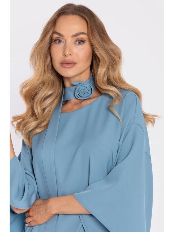 Made of Emotion Made of Emotion Abito da cocktail M908 Blu A-Line Fit