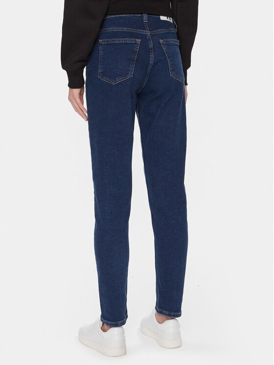 Calvin Klein Jeans Calvin Klein Jeans Džínsy Mom Jean J20J223244 Tmavomodrá Mom Fit