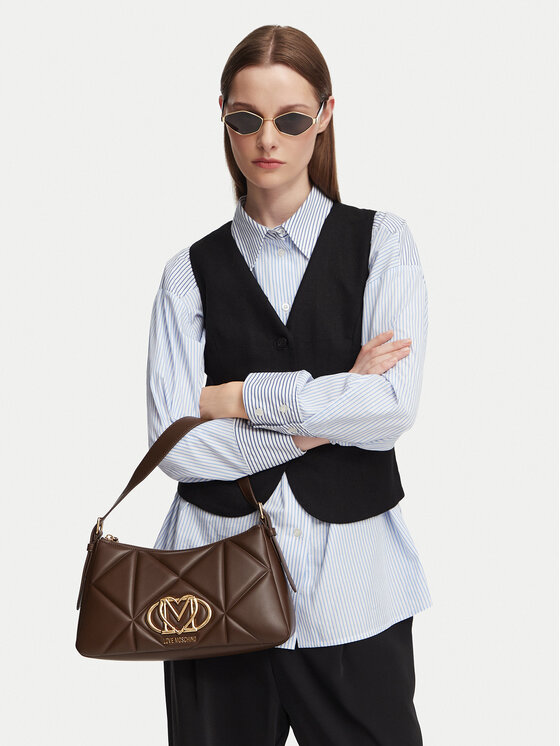 LOVE MOSCHINO Torbica JC4032PP1PLC0300 Smeđa