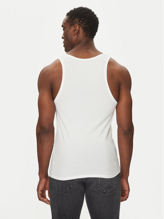 Calvin Klein Underwear Calvin Klein Underwear Set 3 majic brez rokavov Tank 3Pk LV00NB4184 Bela Slim Fit