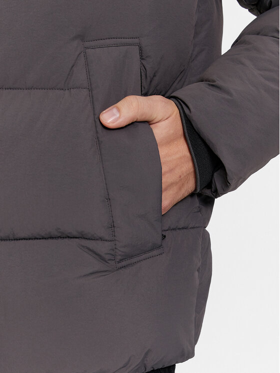 Calvin Klein Calvin Klein Zimní bunda Crinkle K10K110336 Hnědá Regular Fit