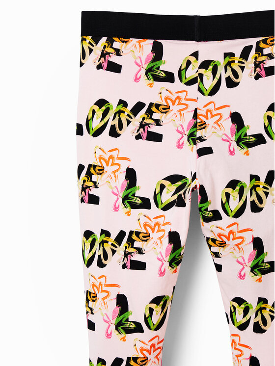 Desigual Desigual Leggings 23SGKK03 Ružičasta Slim Fit