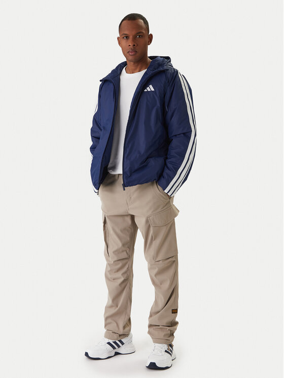 adidas adidas Zimné bundy Essentials Climawarm 3-Stripes JM4040 Tmavomodrá Regular Fit
