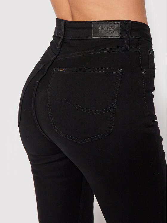 Lee Lee Blugi Ivy L32EFS47 112107394 Negru Super Skinny Fit