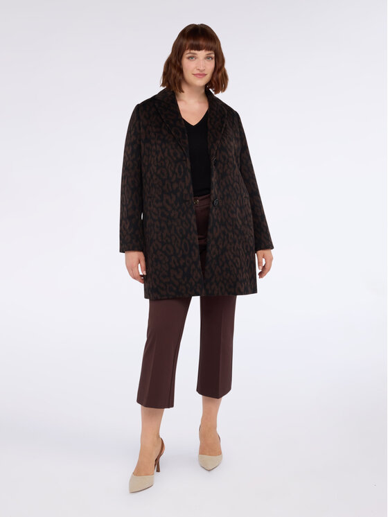 Fiorella Rubino Fiorella Rubino Cappotto invernale 0236T000337N0Z3 Nero Regular Fit