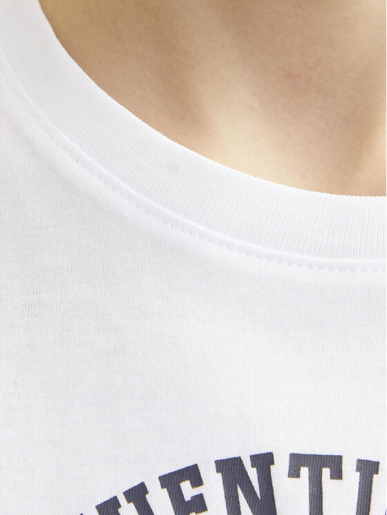 Jack&Jones Junior Jack&Jones Junior Marškinėliai Logo 12258876 Balta Regular Fit