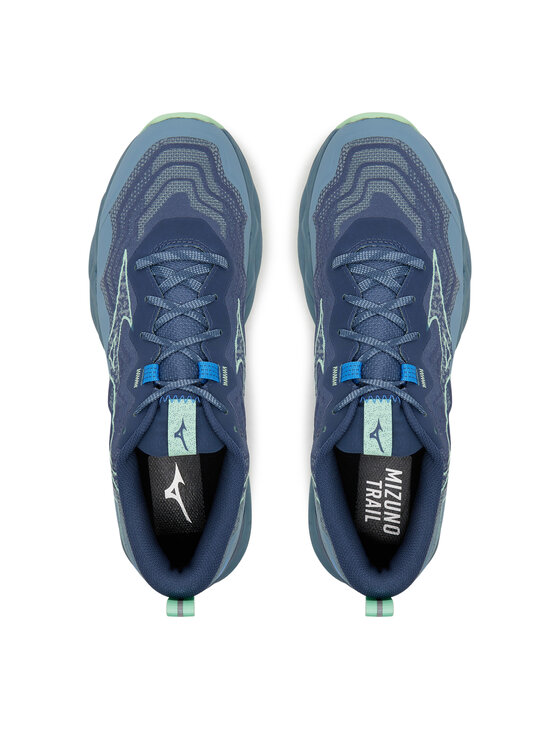 Mizuno Mizuno Взуття для бігу Wave Daichi 9 J1GJ2571 Сірий