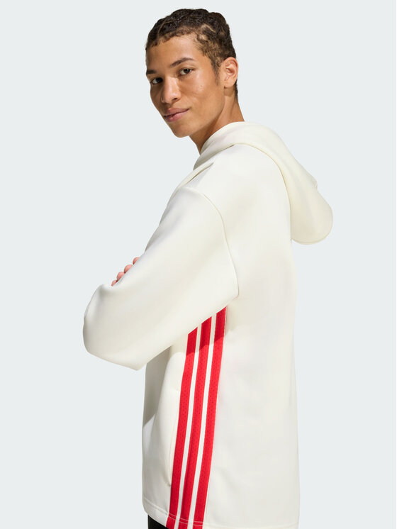 adidas adidas Bluza 161891 Biały Loose Fit