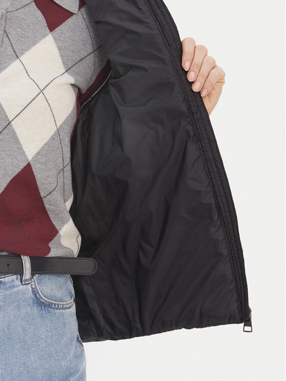 Tommy Hilfiger Tommy Hilfiger Bodywarmer Global Stripe WW0WW42051 Schwarz Regular Fit