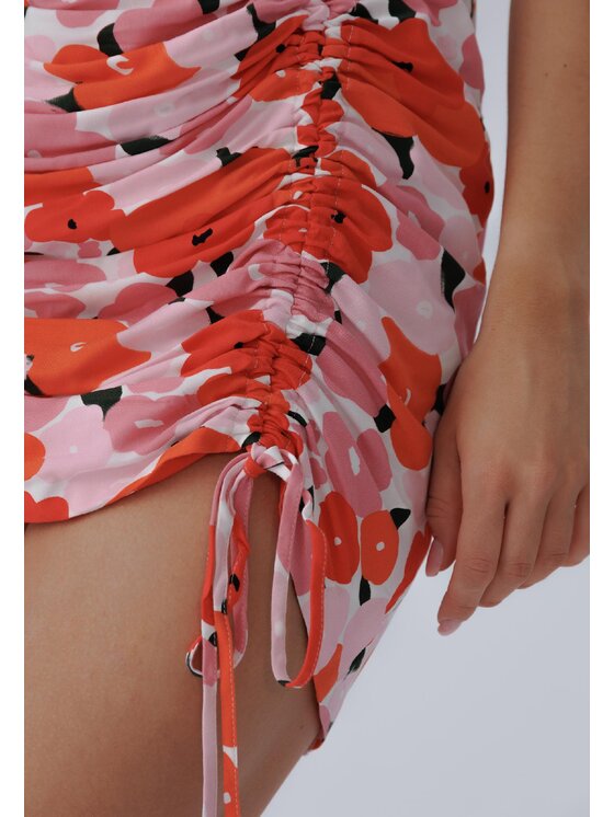 LAURELLA LAURELLA Letní šaty 4TU081 Růžová Regular Fit