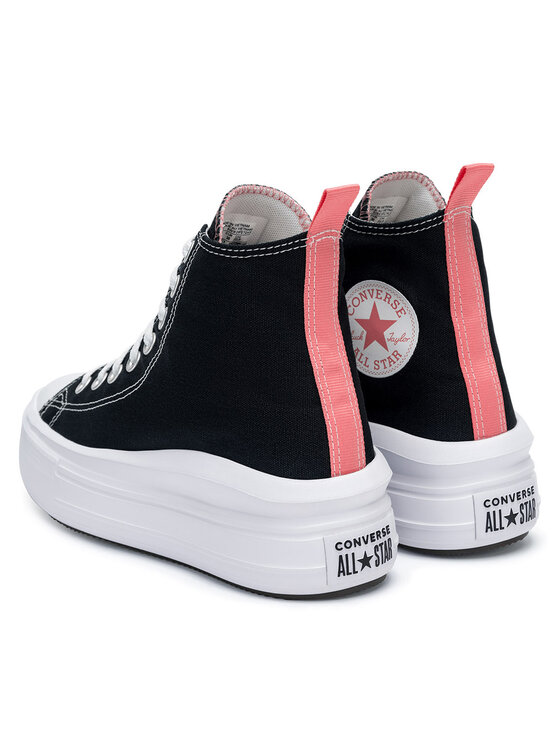 Converse Converse Sportbačiai CHUCK TAYLOR ALL STAR MOVE PLATFORM 271716C Juoda