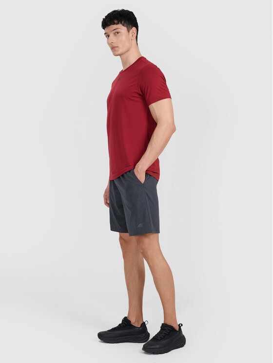 4F 4F Szorty sportowe MULTI ACTIVE Szary ciemny Regular Fit