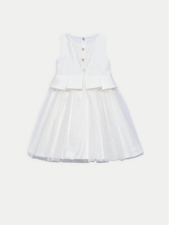 Abel & Lula Abel & Lula Elegantna obleka 5034 Bela Regular Fit