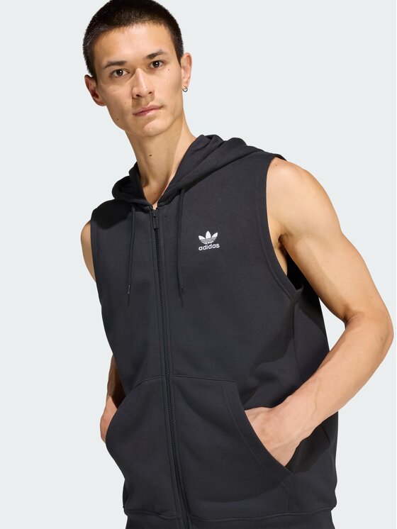 adidas adidas Bluza 159005 Czarny Loose Fit