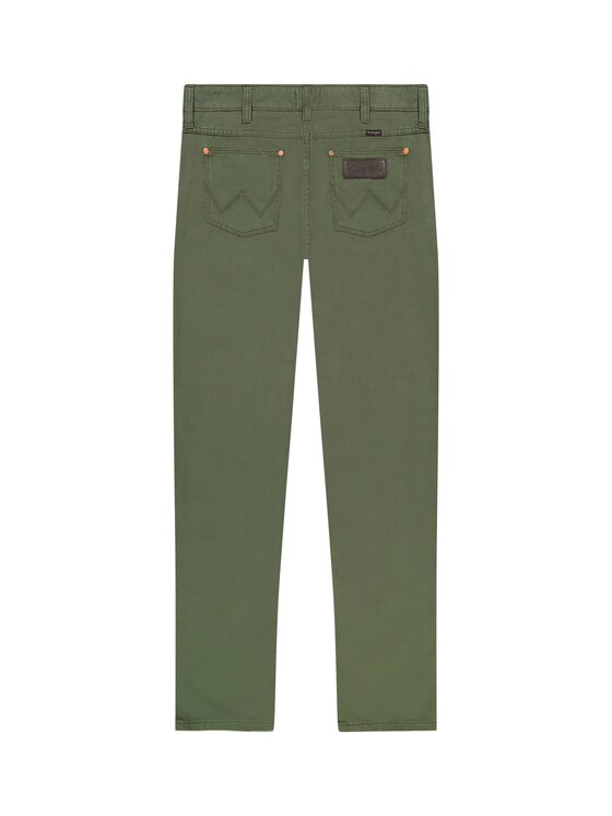 Wrangler Wrangler Pantaloni di tessuto 112378997 Verde Regular Fit