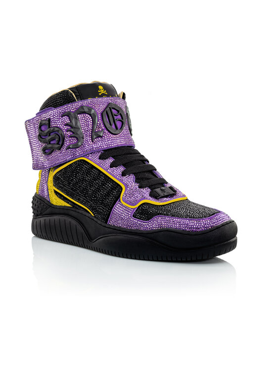 PHILIPP PLEIN PHILIPP PLEIN Sneakersy 3853 Fialová