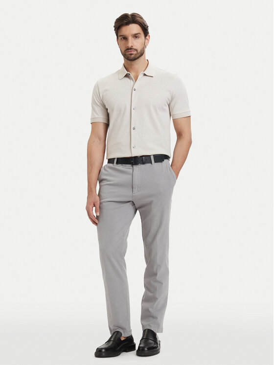 BOSS BOSS Hemd H-Powell 102 50560014 Beige Regular Fit