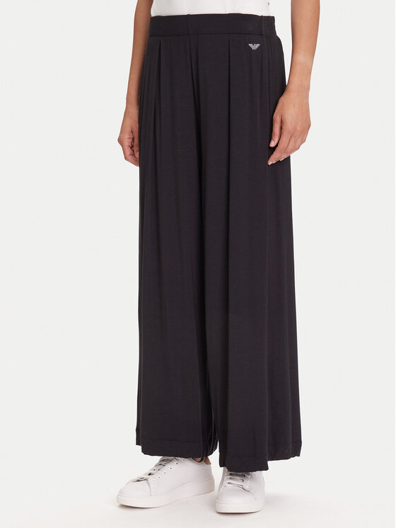 Emporio Armani Underwear Emporio Armani Underwear Pantaloni di tessuto EW000522 AF10889 UC001 Nero Loose Fit