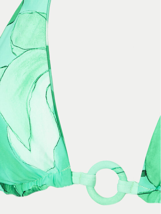 Seafolly Seafolly Μπικίνι πάνω μέρος Secret Garden 31412-220 Πράσινο