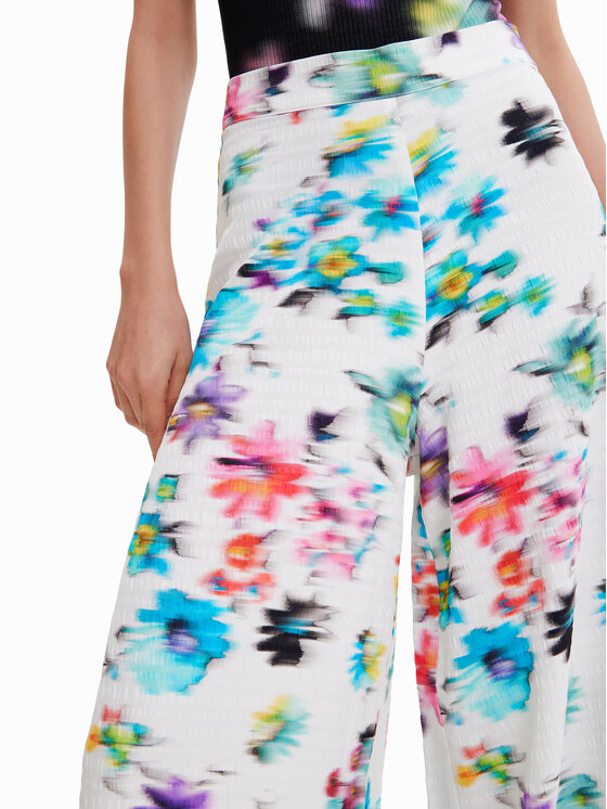 Pantaloni di tessuto 23SWPW11 Multicolore Regular