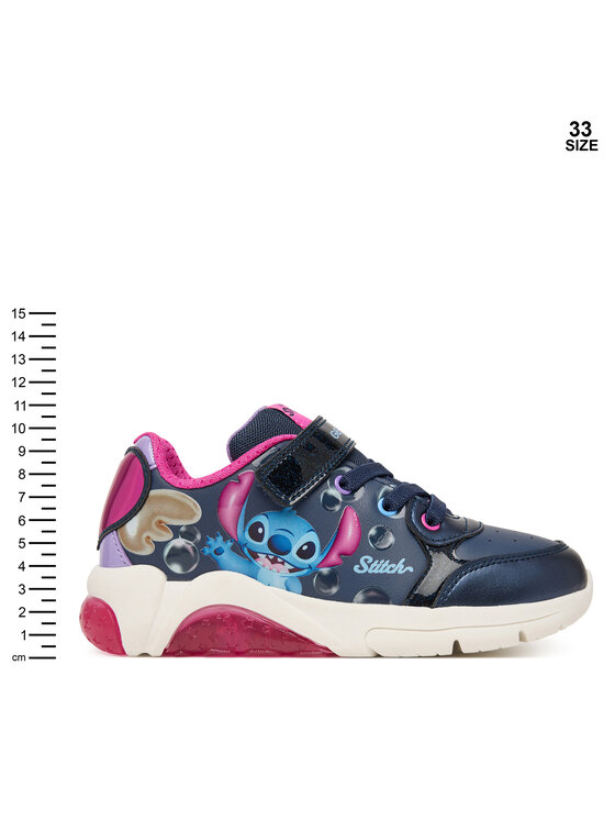 Geox Geox Tenisice J Fadinlight Girl J66M4E 05402 C4268 D Tamnoplava