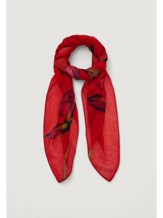 Desigual Desigual Foulard FOU_ BIG FIORE RECTANGLE Arancione