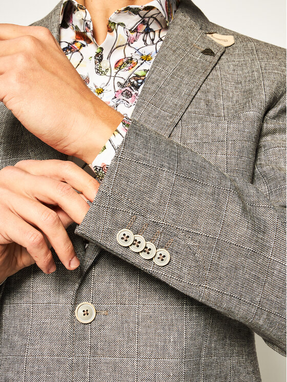 Giacca da abito 3252-00 Marrone Regular Fit