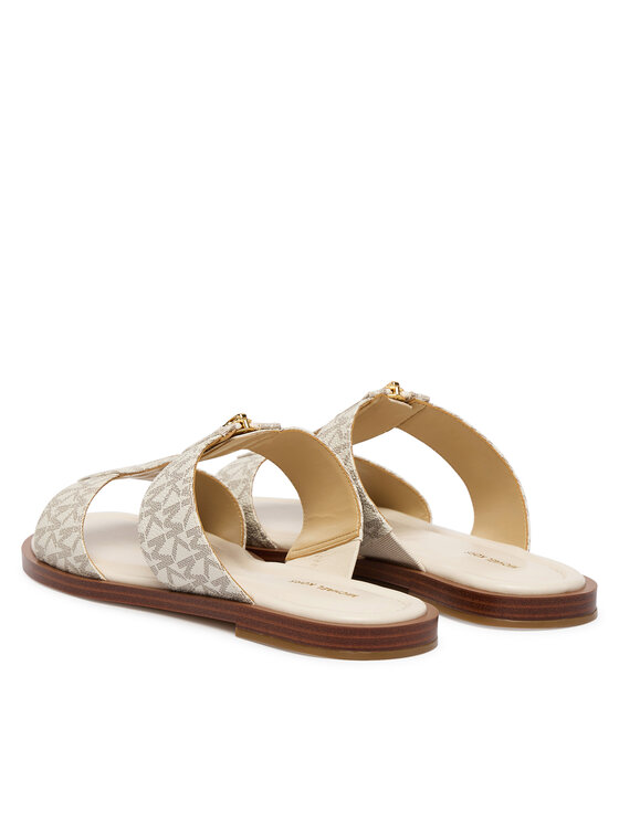 MICHAEL Michael Kors MICHAEL Michael Kors Klapki Berkley Flat 40S6BRFS1B Écru