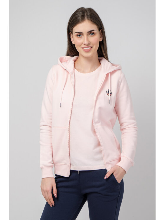 Jott Jott Bluza SS23WZIP10-463_XL Różowy Regular Fit