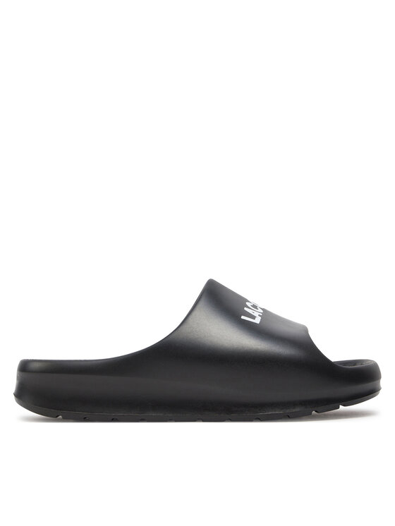 lacoste mules / sandales de bain serve slide 2.0 747cfa0020 noir