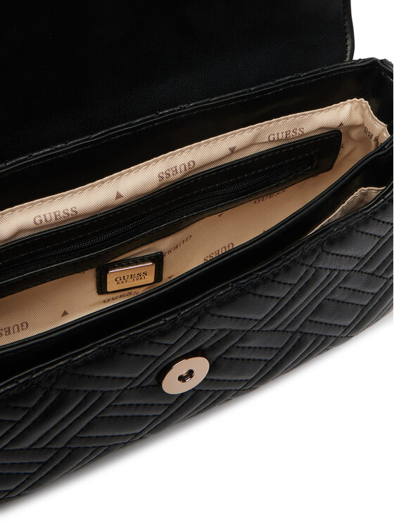 Guess Guess Дамска чанта Sally HWQG99 21210 Черен