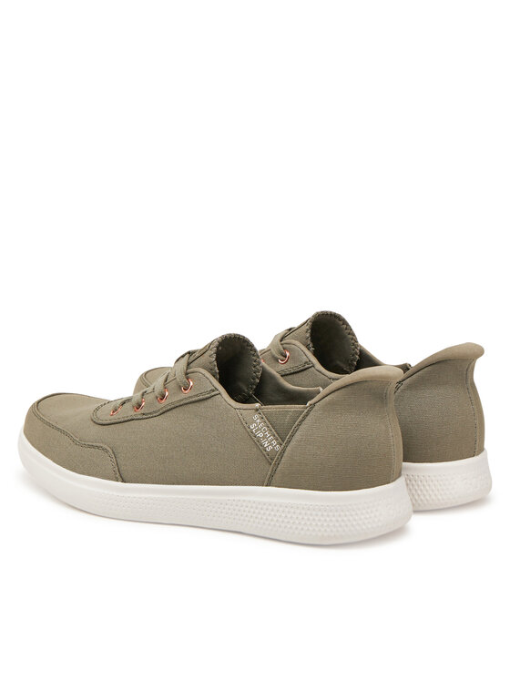 Skechers Skechers Sneakersy BOBS Skip Cute - B Cute Sweet 114815/OLV Zielony