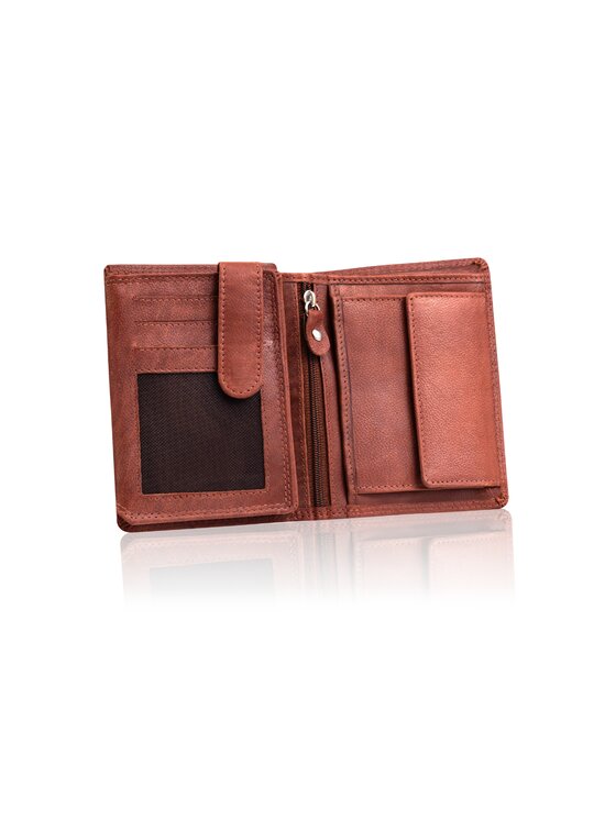 Mustang Mustang Portfel DENIMO HIGH WALLET Brązowy