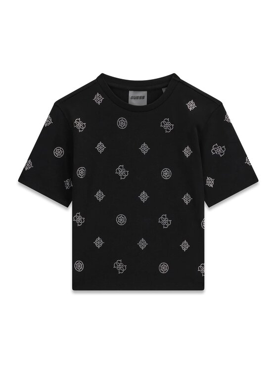 Guess Kids Guess Kids T-Shirt 185333 Černá Classic Fit