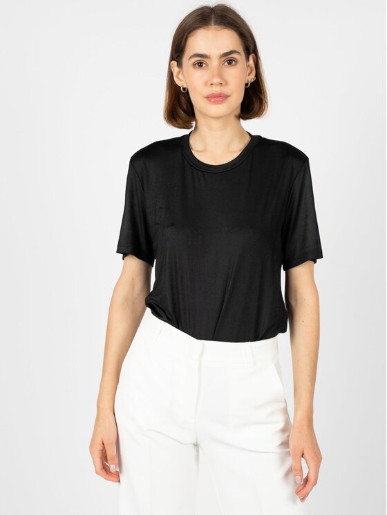 Silvian Heach Silvian Heach T-Shirt GPP23443TS Černá Regular Fit