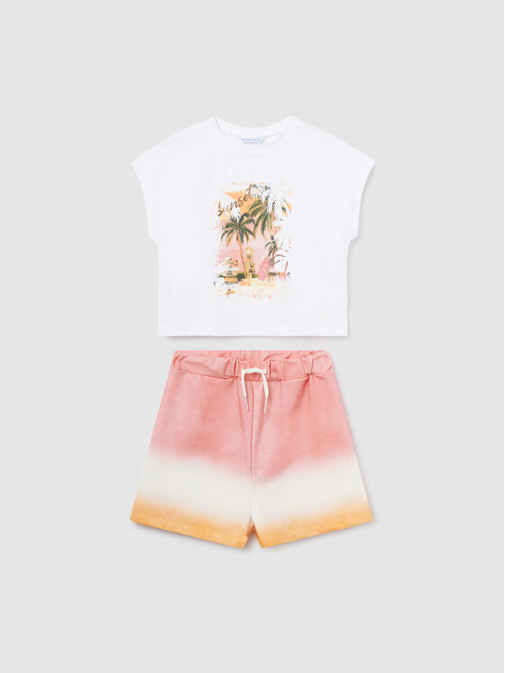 Completo T-shirt e pantaloncini 6244 Multicolore